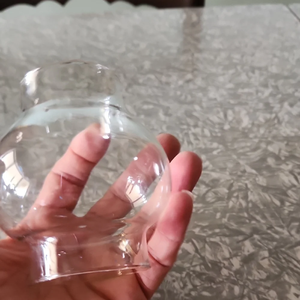 Elegant Clear Glass Globe
